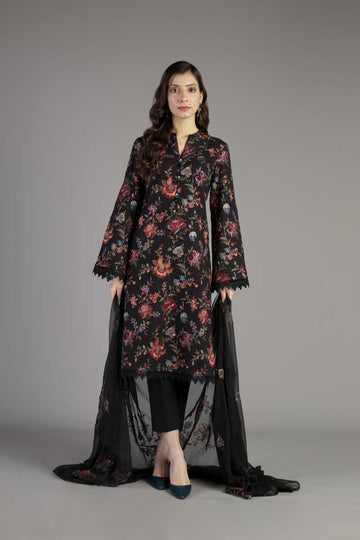 Bareeze Bagh Bnl1251 Black Collection 2021